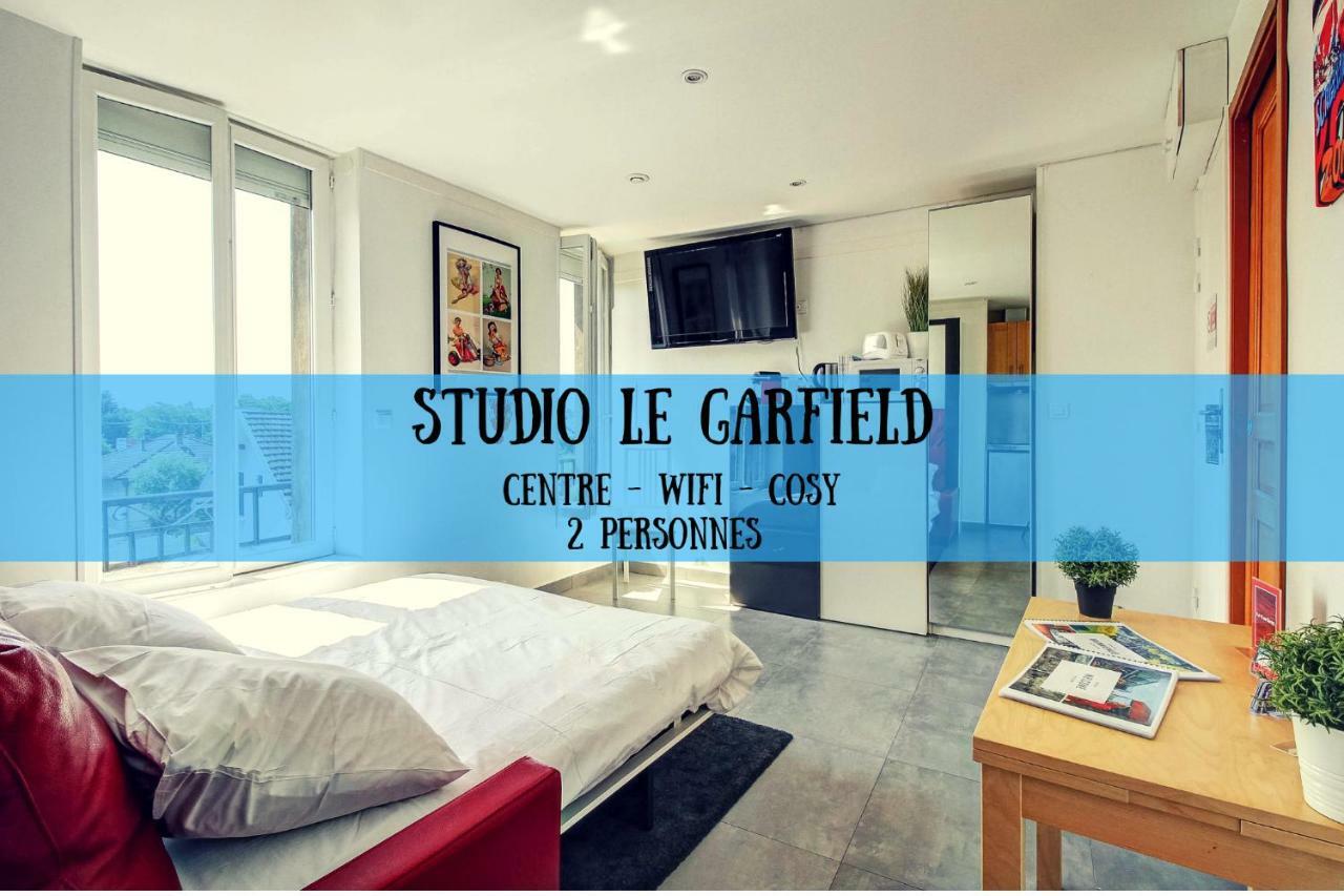 Ferienwohnung Studio Le Garfield Topdestination-Dijon Exterior foto